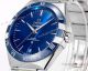 AAA Swiss Replica Omega Constellation Co-Axial 41 Full Steel Blue Ceramic Bezel (3)_th.jpg